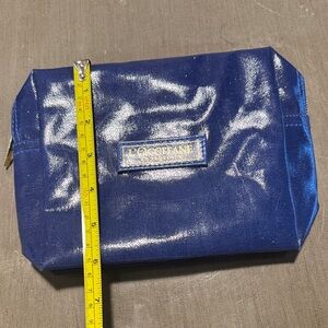 L'OCCITANE Shiny Navy Blue Cosmetic Pouch